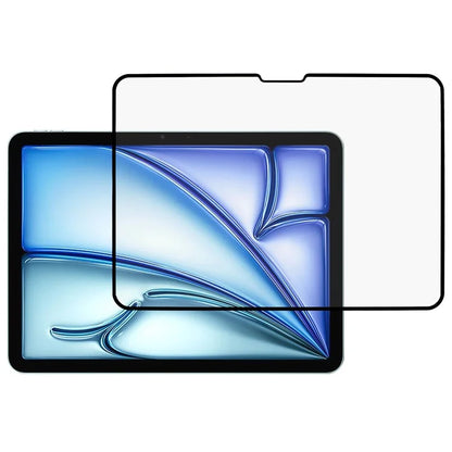 For iPad Air 11 (2024) Clear Screen Protector Full Coverage Air Cushion Tempered Glass Screen Film