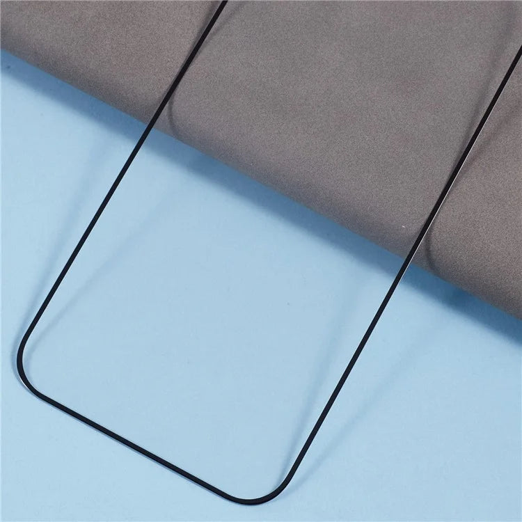 For iPhone 16 Screen Protector Full Glue Silk Printing Tempered Glass Film