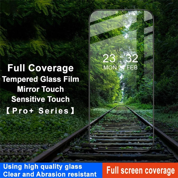 IMAK Pro+ Series For Google Pixel 9 Pro Fold 5G Tempered Glass Full Screen Protector Sensitive Touch Film