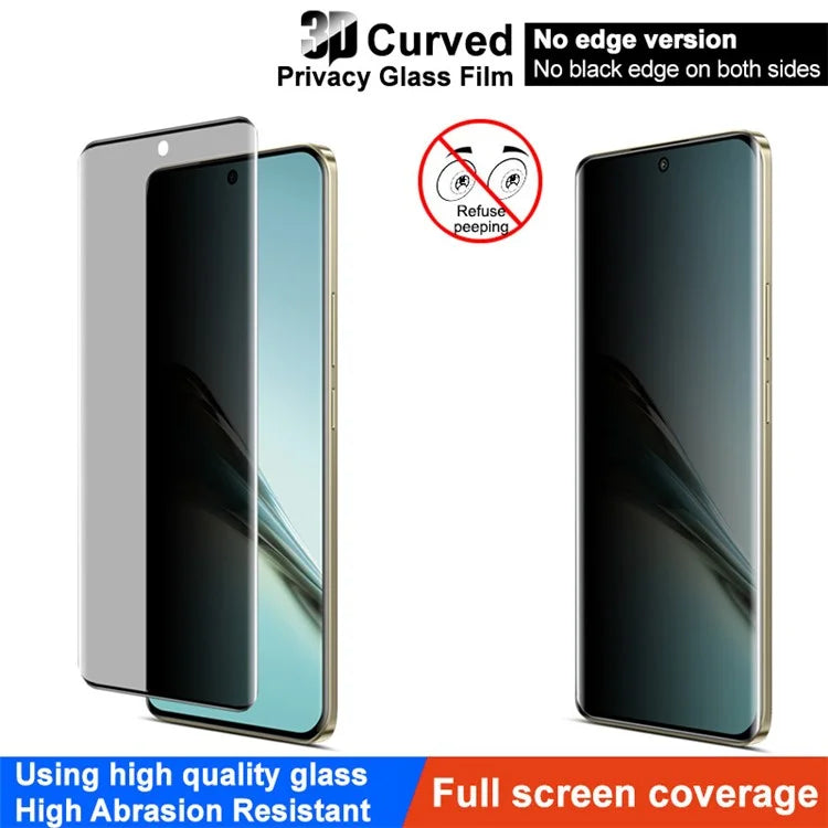 IMAK For Realme 13 Pro+ 5G / 13 Pro 5G Anti-Spy Tempered Glass Screen Protector (No Edge Version)