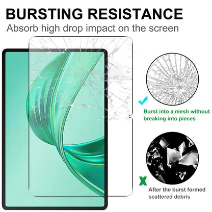 For Honor Pad X8a Tempered Glass Screen Protector 2.5D Straight Edge Screen Film