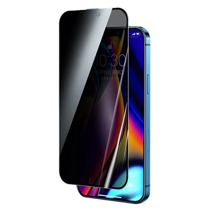 REMAX For iPhone 16 Pro Max Anti-Peep Tempered Glass Screen Protector Full Covering Screen Film