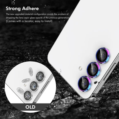 For Samsung Galaxy A16 5G ENKAY Hat-Prince Camera Lens Protector Metal Ring Lens Film