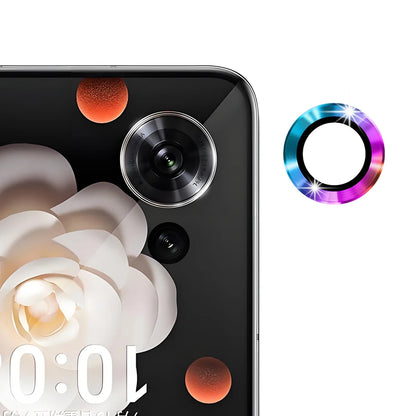For Honor Magic V Flip 5G ENKAY Hat-Prince Camera Lens Protector Metal Ring Lens Film