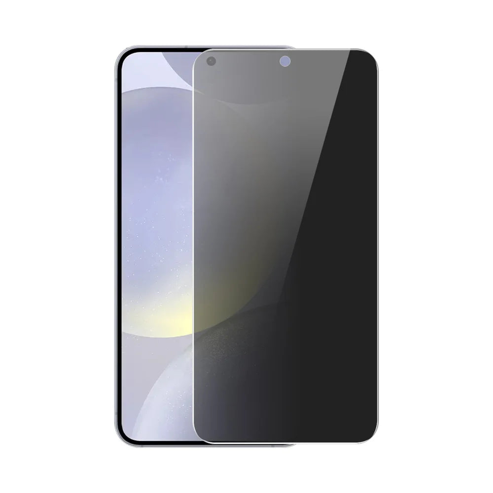 For Samsung Galaxy S24 FE ENKAY Hat-Prince Anti-Spy Privacy Protection Film Anti-Glare Full Screen Protector - Black