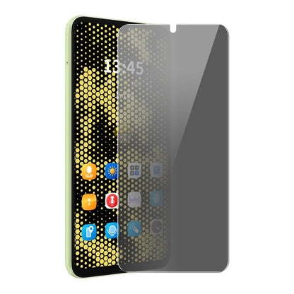 For Samsung Galaxy A06 ENKAY Hat-Prince Anti-Spy Privacy Protection Film Anti-Glare Full Screen Protector - Black