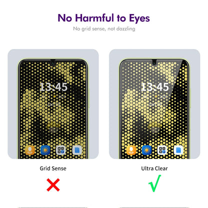 For Samsung Galaxy A06 ENKAY Hat-Prince Anti-Spy Privacy Protection Film Anti-Glare Full Screen Protector - Black