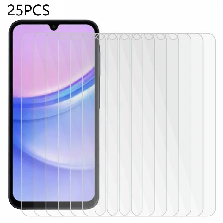 25PCS for Samsung Galaxy A16 5G Tempered Glass Screen Protector High Definition
