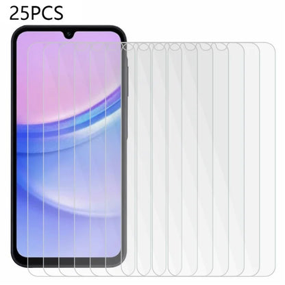 25PCS for Samsung Galaxy A16 5G Tempered Glass Screen Protector High Definition