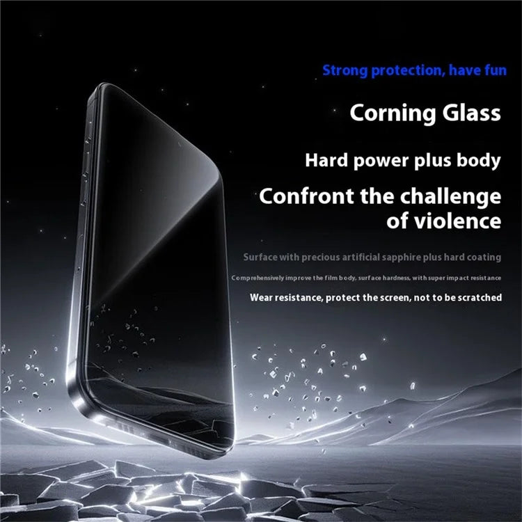 BENKS For iPhone 16 Plus Corning Gorilla Glass Screen Protector Sapphire-Like Coating