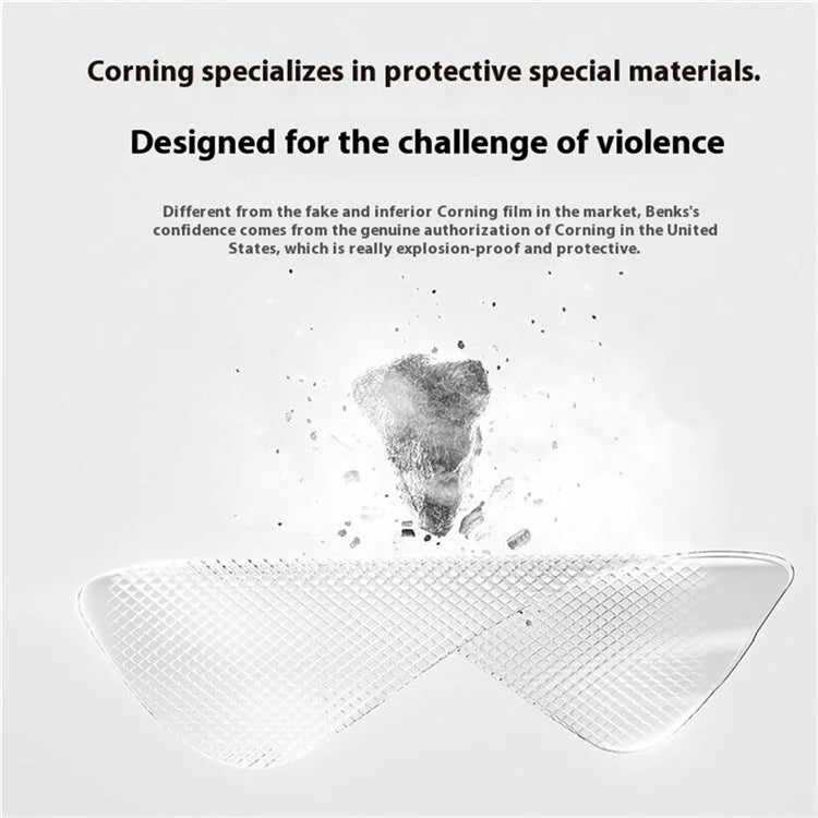 BENKS For iPhone 16 Pro Max Corning Gorilla Glass Ultra Clear Screen Protector