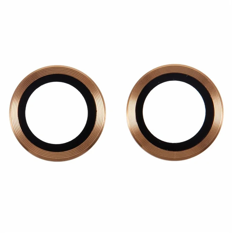 For iPhone 16 / 16 Plus Camera Lens Protector CD Veins Metal Ring Tempered Glass Film