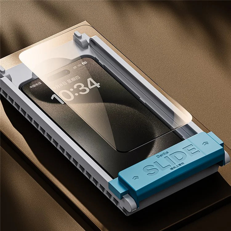 BENKS For iPhone 16 Pro Max High Aluminium-Silicon Glass Screen Protector High Definition