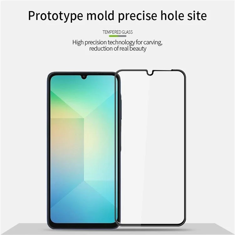 PINWUYO JK 3D Tempered Glass Film Series-2 for Samsung Galaxy A16 5G Screen Protector 9H Hardness Ultra Clear