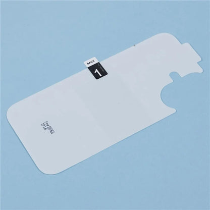 For iPhone 16 Back Screen Protector Hydrogel HD Clear TPU + PET Phone Back Cover Film