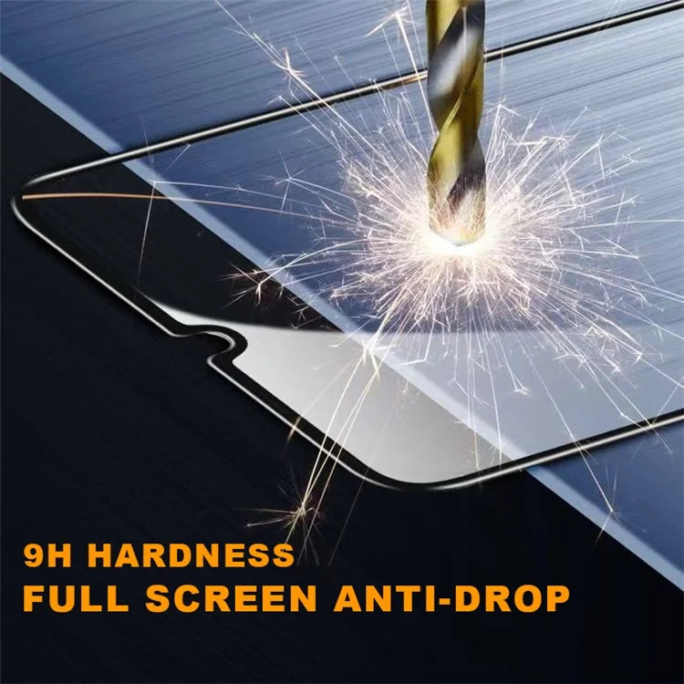 10Pcs For Xiaomi Redmi 14C 4G Screen Protector Silk Printing Edge Full Glue Complete Covering