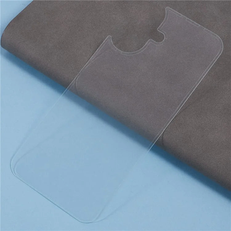 For iPhone 16 Plus Clear Back Screen Protector Explosion-Proof Cell Phone Rear Tempered Glass Film