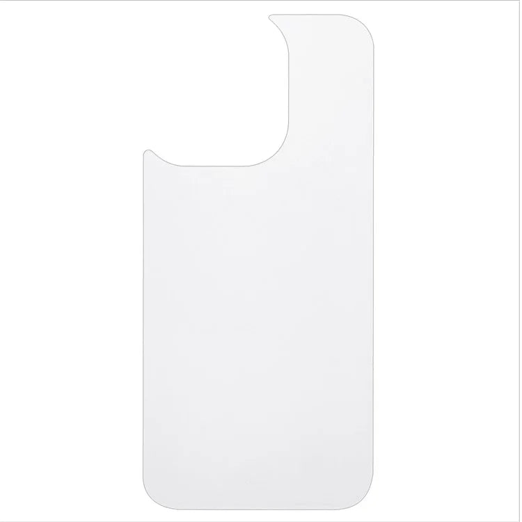 For iPhone 16 Pro Max Clear Back Screen Protector Explosion-Proof Cell Phone Rear Tempered Glass Film
