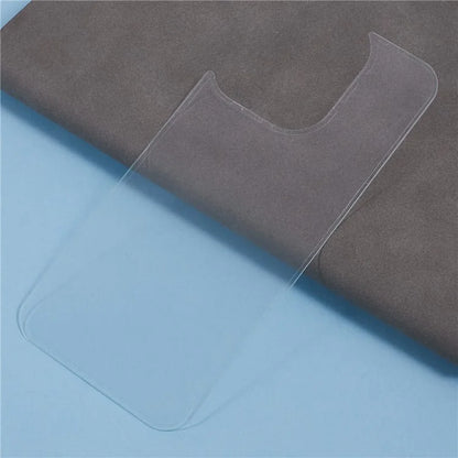 For iPhone 16 Pro Max Clear Back Screen Protector Explosion-Proof Cell Phone Rear Tempered Glass Film
