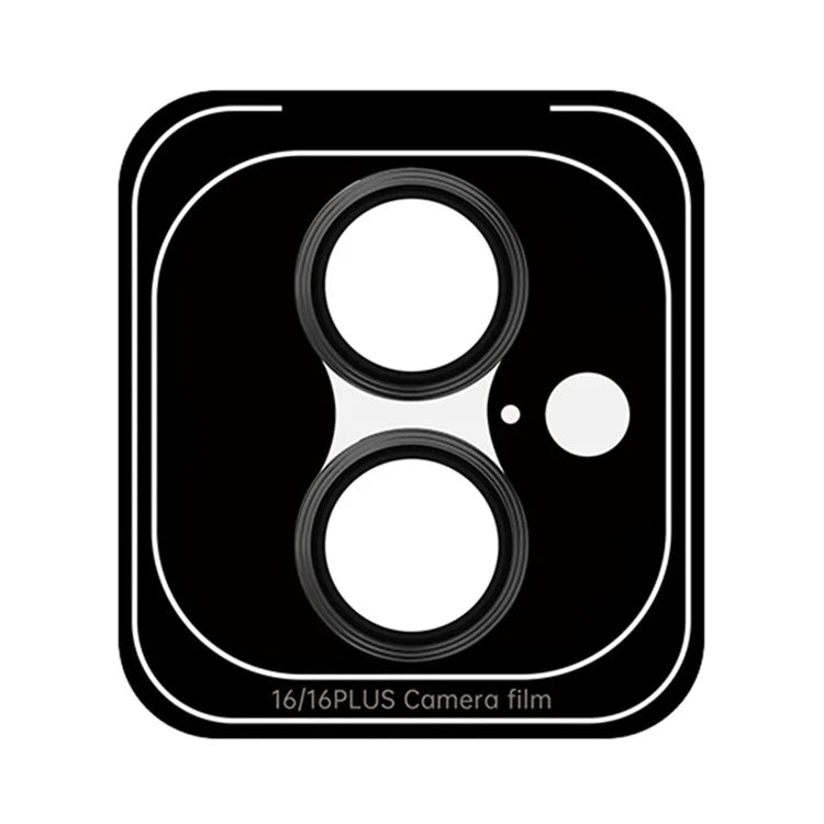ROCK For iPhone 16 / 16 Plus Camera Lens Protector Ultra Clear High Aluminium-Silicon Glass Lens Film