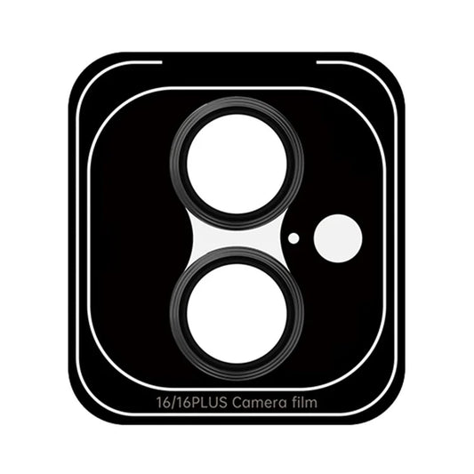 ROCK For iPhone 16 / 16 Plus Camera Lens Protector Ultra Clear High Aluminium-Silicon Glass Lens Film