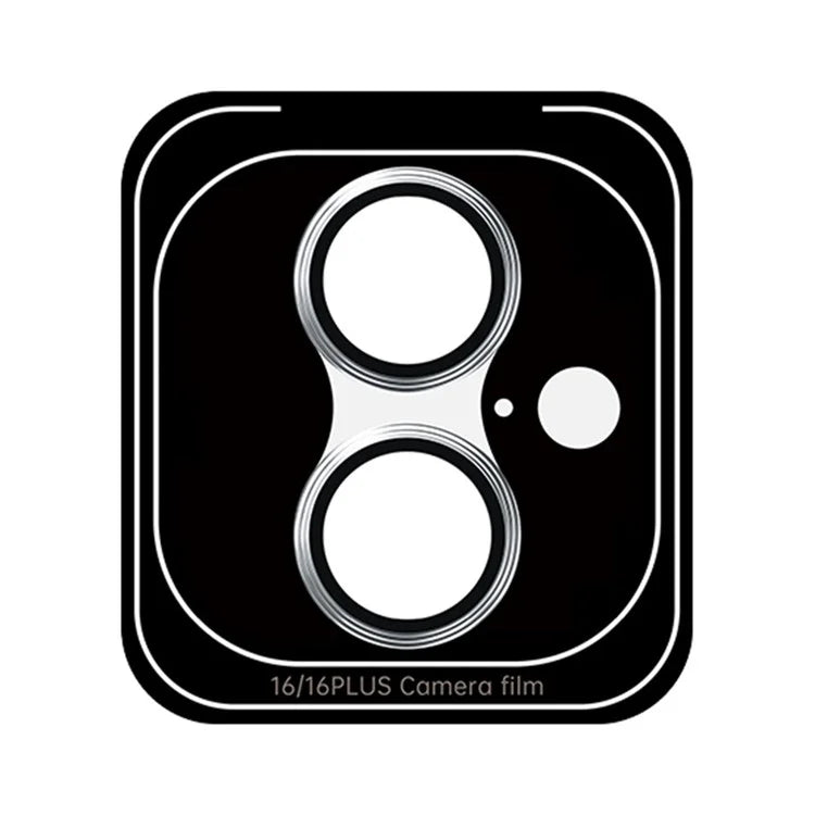ROCK For iPhone 16 / 16 Plus Camera Lens Protector Ultra Clear High Aluminium-Silicon Glass Lens Film