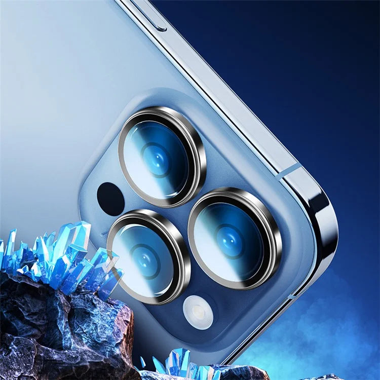 ROCK For iPhone 16 Pro / 16 Pro Max Camera Lens Protector Ultra Clear High Aluminium-Silicon Glass Lens Film