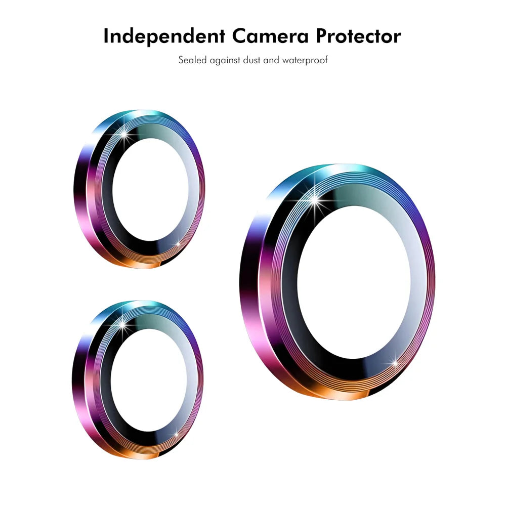 For Xiaomi Redmi Turbo 3 5G ENKAY Hat-Prince Camera Lens Protector Metal Ring Lens Film