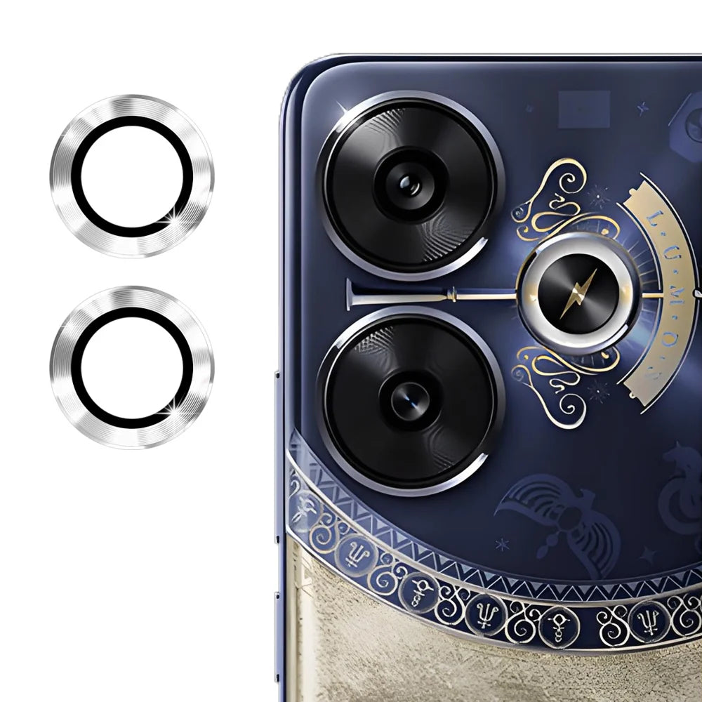 For Xiaomi Redmi Turbo 3 5G ENKAY Hat-Prince Camera Lens Protector Metal Ring Lens Film