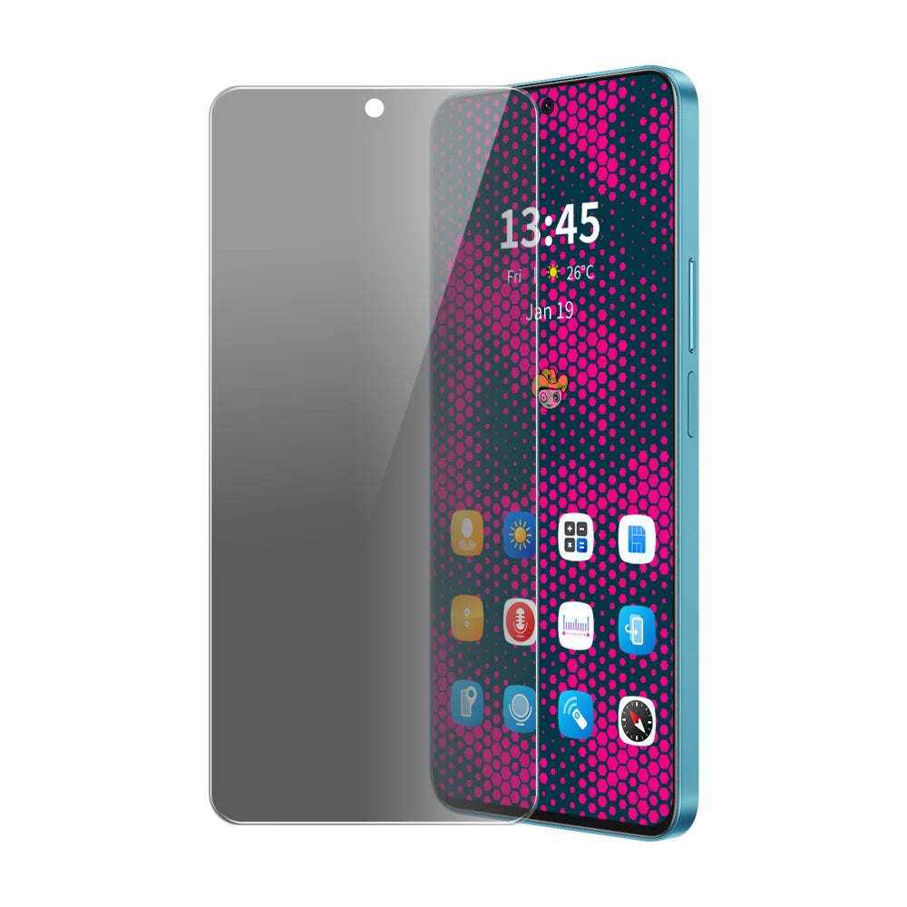For Xiaomi 14T Pro / 14T ENKAY Hat-Prince Anti-Spy Privacy Protection Film Anti-Glare Full Screen Protector - Black