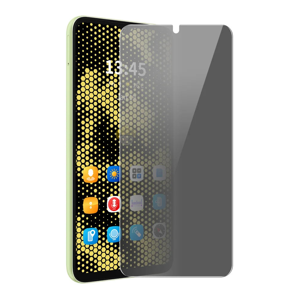 For Xiaomi Redmi 14C 4G ENKAY Hat-Prince Anti-Spy Privacy Protection Film Anti-Glare Full Screen Protector - 黑色