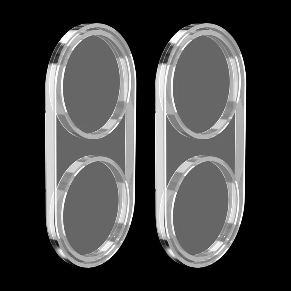 For Samsung Galaxy A06 ENKAY Hat-Prince 2Pcs Camera Lens Protector Integrated Tempered Glass Lens Film