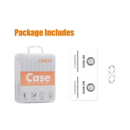 For Samsung Galaxy A06 ENKAY Hat-Prince Camera Lens Protector Integrated Tempered Glass Lens Film