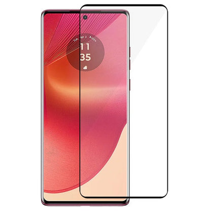 For Motorola Edge 50 Fusion 5G Silk Printing Full Screen Protector 3D Arc Edge