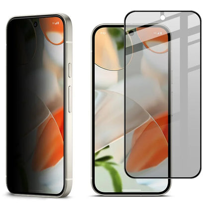 IMAK For Google Pixel 9  /  Pixel 9 Pro Anti-Peep Tempered Glass Screen Protector Full Coverage