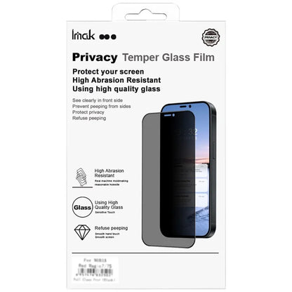 IMAK For Google Pixel 9  /  Pixel 9 Pro Anti-Peep Tempered Glass Screen Protector Full Coverage