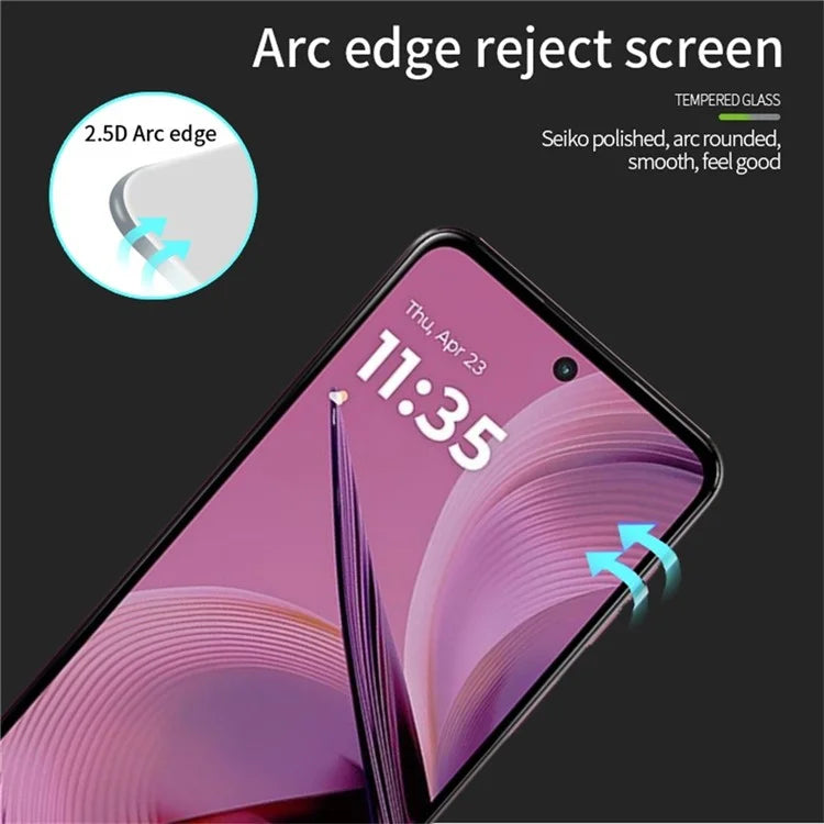 PINWUYO JK Series-2 for Motorola Moto G55 5G Tempered Glass Film 9H Full Screen Protector