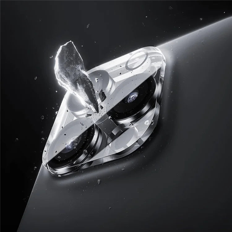 BENKS For iPhone 16 Pro Max / 16 Pro Camera Lens Protector High Aluminium-Silicon Glass Lens Film
