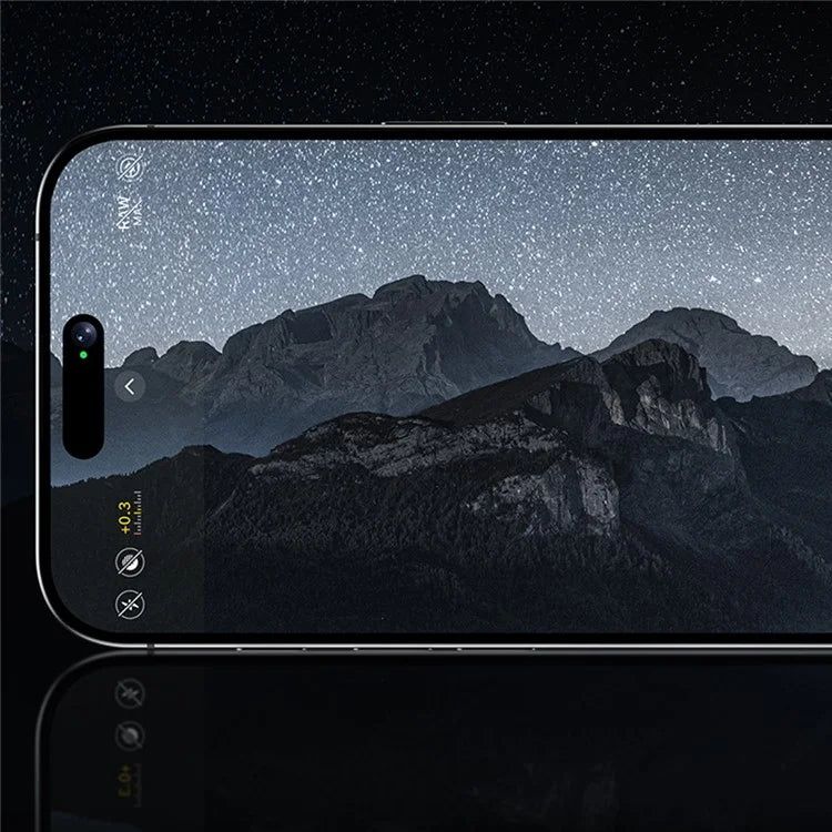 BENKS For iPhone 16 Pro Max / 16 Pro Camera Lens Protector High Aluminium-Silicon Glass Lens Film