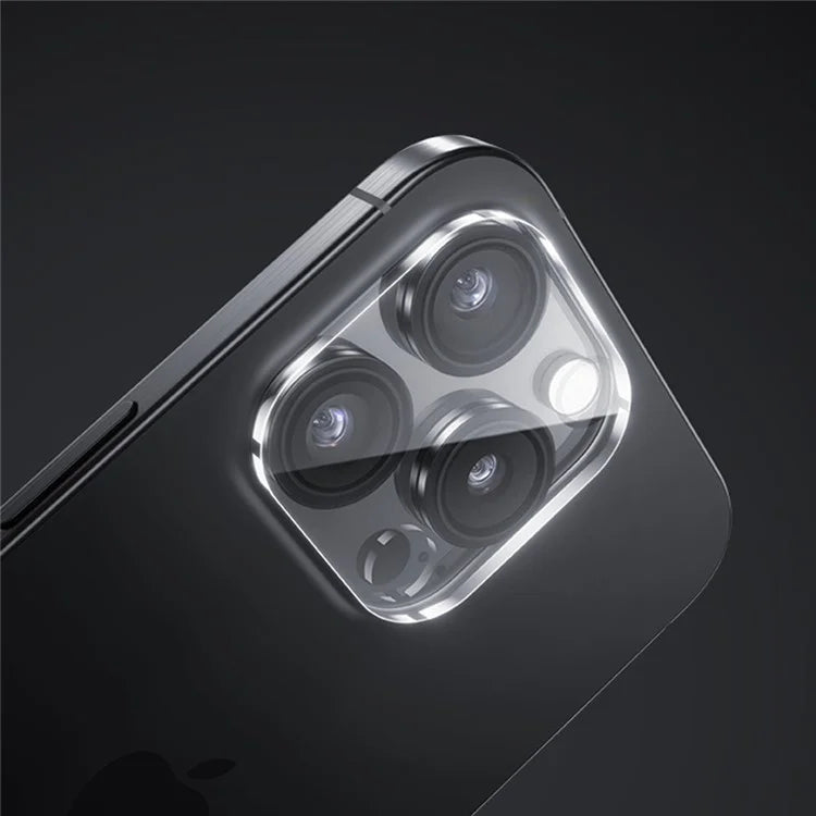 BENKS For iPhone 16 Pro Max / 16 Pro Camera Lens Protector High Aluminium-Silicon Glass Lens Film