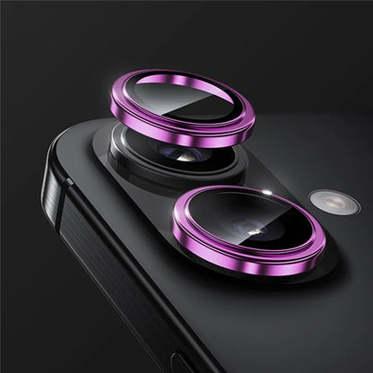 BENKS 1 Set For iPhone 16 Plus / 16 Corning Gorilla Glass Camera Lens Protector with Aluminium Alloy Frame