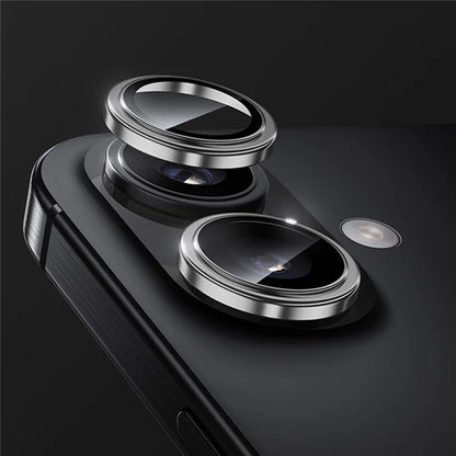 BENKS 1 Set For iPhone 16 Plus / 16 Corning Gorilla Glass Camera Lens Protector with Aluminium Alloy Frame