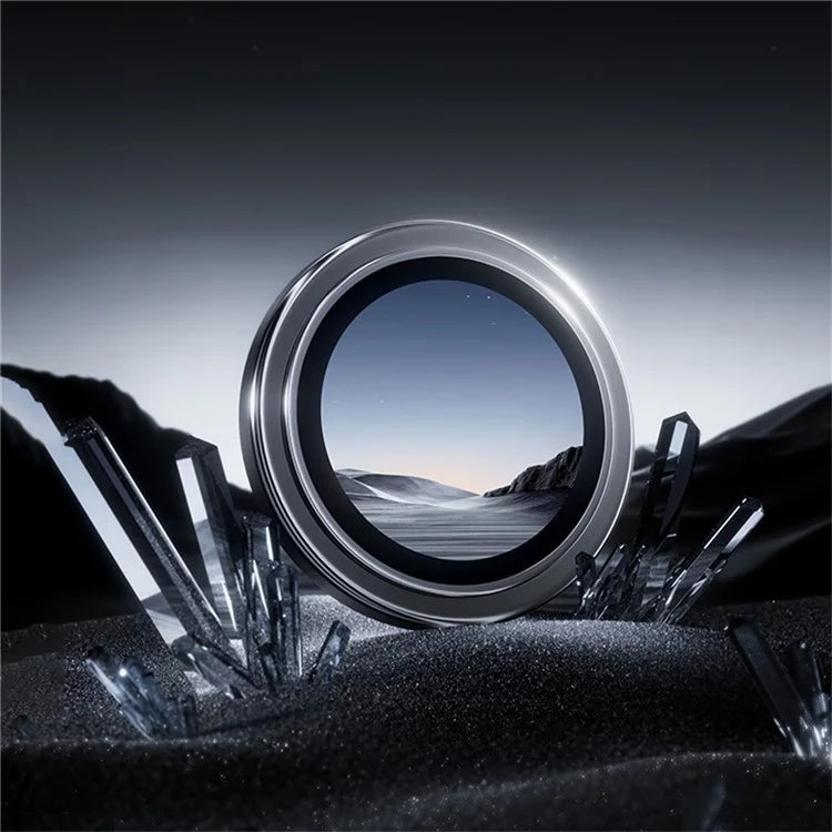 BENKS 1 Set For iPhone 16 Plus / 16 Corning Gorilla Glass Camera Lens Protector with Aluminium Alloy Frame