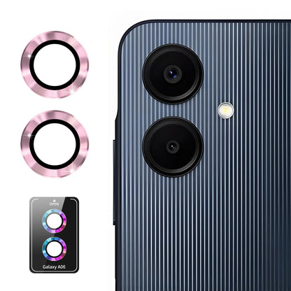 For Samsung Galaxy A06 ENKAY Hat-Prince Camera Lens Protector Metal Ring Lens Film