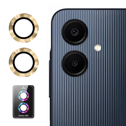 For Samsung Galaxy A06 ENKAY Hat-Prince Camera Lens Protector Metal Ring Lens Film