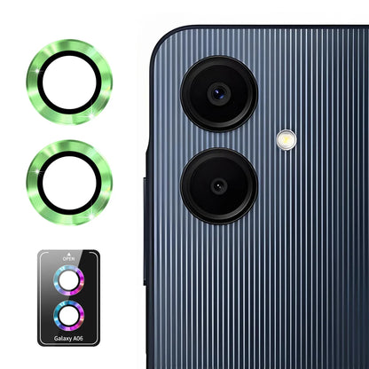 For Samsung Galaxy A06 ENKAY Hat-Prince Camera Lens Protector Metal Ring Lens Film