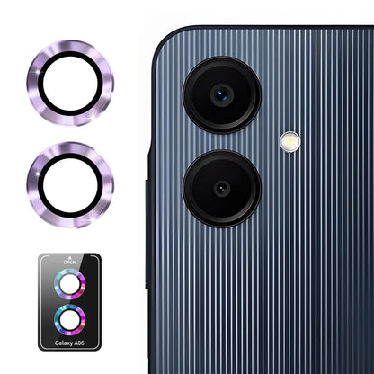 For Samsung Galaxy A06 ENKAY Hat-Prince Camera Lens Protector Metal Ring Lens Film