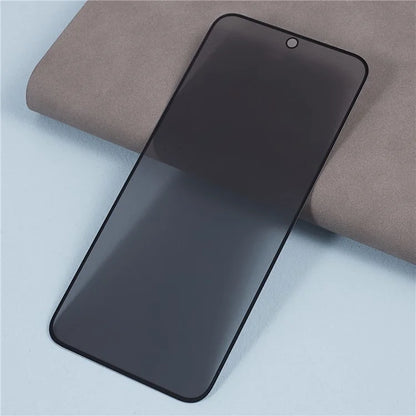 For Motorola Moto G45 5G Anti-Peep Full Covering Screen Protector Silk Printing Tempered Glass Film