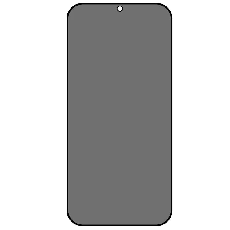 For Motorola Moto G55 5G Anti-Peep Full Covering Screen Protector Silk Printing Tempered Glass Film
