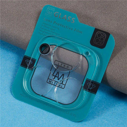 For iPhone 16 Pro / 16 Pro Max Camera Lens Protector Integrated High Aluminium-Silicon Glass Lens Film